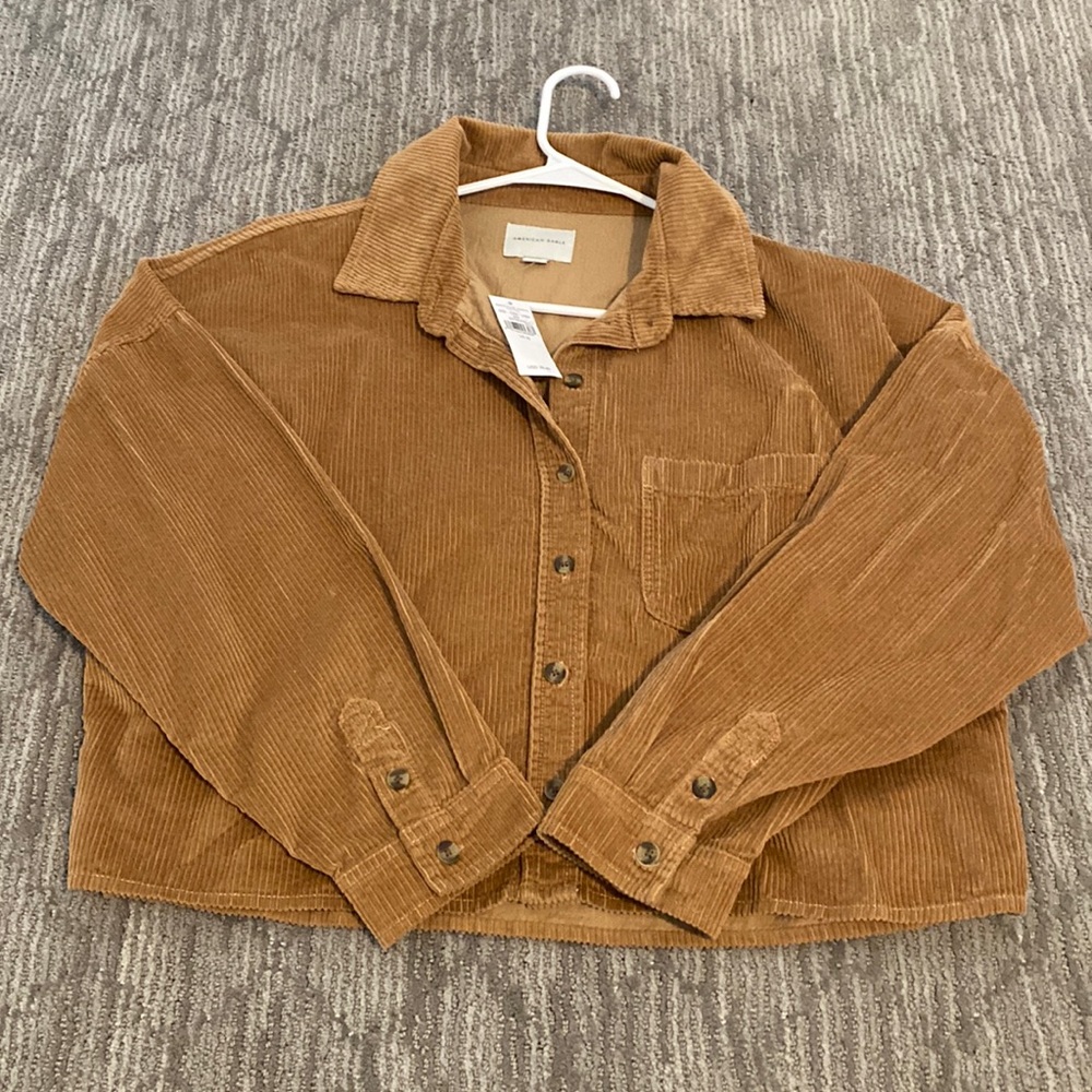 tan corduroy jacket